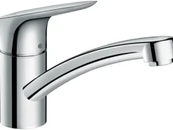Hansgrohe Einhebel-Küchenarmatur Logis 120 für offene Warmwasserbereiter Chrom