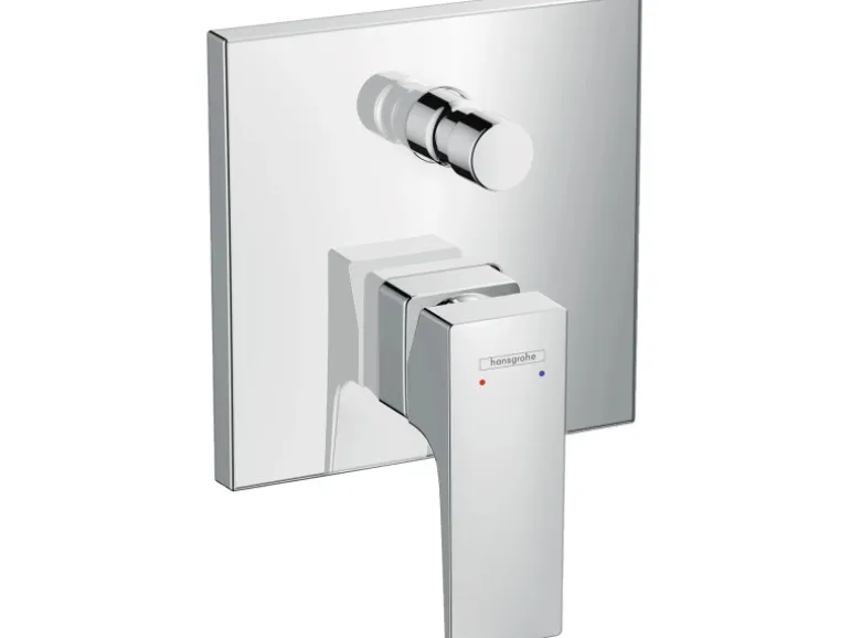 Hansgrohe Einhebel-Wannenarmatur Metropol Unterputz mit Hebelgriff Chrom