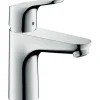 Hansgrohe Einhebel-Waschtischmischer Focus 100 CoolStart ohne Ablaufgarnitur