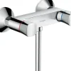 Hansgrohe 2-Griff Duscharmatur Logis Aufputz Chrom