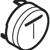 Hansgrohe Symbol Mono Weiß