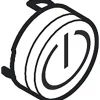 Hansgrohe Symbol ON/OFF Edelmatt