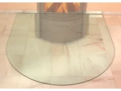 Hark Glasbodenplatte Groß mit Facettenschliff