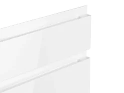 Held Küchen Küchenzeile Gera 300 cm Weiß/Beton mit E-Geräten /autark