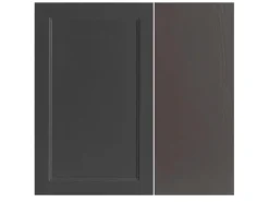 Held Küchen Küchenzeile Kempten 360 cm Grau/Graphit mit E-Geräten /autark