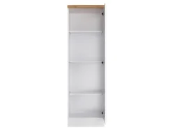 Held Küchen Vorratsschrank Gera 50 cm Weiß/Wotan