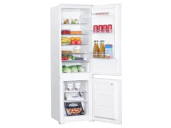 Held Küchen Winkelküche Kempten 420 cm Weiß/Wotan mit E-Geräten Induktion
