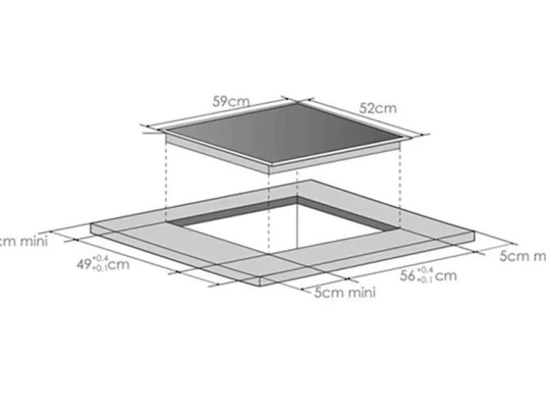 Held Küchen Winkelküche Kempten 300 cm Weiß/Wotan mit E-Geräten /autark