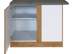 Held Möbel Küchen-Eck-Unterschrank Sorrento 110x85x60cm m. Wotaneic.