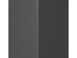 Held Möbel Küchenzeile Mailand 310 cm Grau Hochglanz-Grau Matt ohne E-Geräte