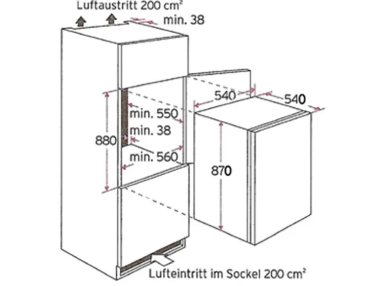 Held Möbel Küchenzeile Mailand 300 cm Grau Hochglanz-Grau Matt ohne E-Geräte