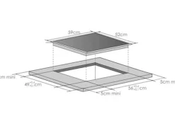 Held Möbel Küchenzeile Mailand 380 cm Weiß Hochglanz-Weiß Matt mit E-Geräten