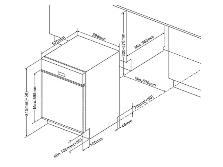 Held Möbel Küchenzeile Mailand 310 cm Weiß Hochglanz-Weiß Matt mit E-Geräten