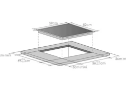 Held Möbel Küchenzeile Mailand 350 cm Grau Hochglanz-Grau Matt mit E-Geräten