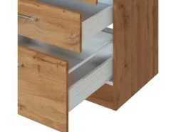 Held Möbel Küchenzeile Sorrento 210/ 270 cm Wotaneiche o. E-Geräte Winkel