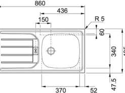 Held Möbel Küchenzeile Sorrento 210 cm Wotaneiche-Grafit Winkel