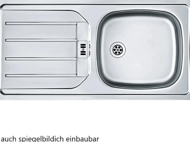 Held Möbel Küchenzeile Sorrento 210/ 270 cm Anthrazit-Wotaneiche Winkel