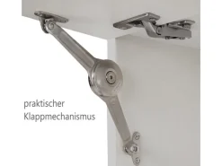Held Möbel Küchenzeile Sorrento 210/270 cm Wotaneiche-Grafit Winkel