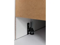 Held Möbel Küchenzeile Turin 300 cm Graphit-Wotaneiche mit E-Geräten
