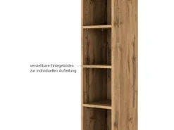 Held Möbel Midiregal Pisa 25 cm Wotaneiche