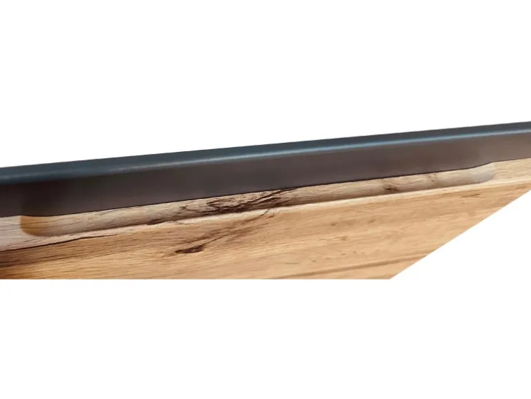 Held Möbel Spülenunterschrank Turin 120cm mit GSP-Blende WotanEiche/Graphit