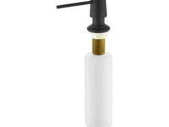 Helika Einbau-Seifenspender 350 ml Schwarz