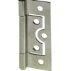 Hettich Lamellentürscharnier 50 mm x 23 mm Stahl vernickelt 2 Stück