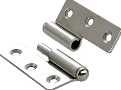 Hettich Möbelband 50 mm x 40 mm rechts vernickelt