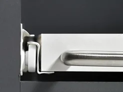 Hettich Rollschubführung 500 mm, pulverbeschichtet Weiß, 20kg