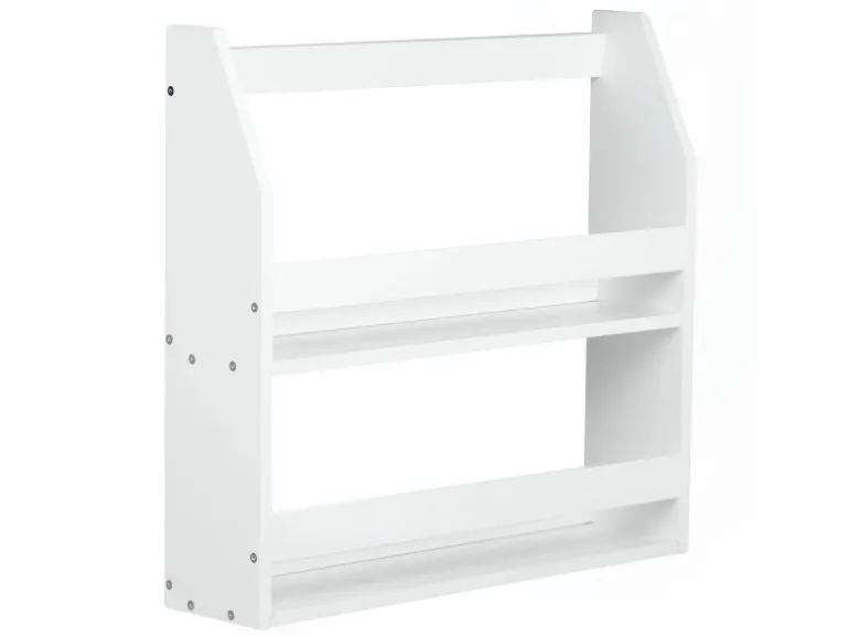 Homestyle4u Wandregal Weiß Hängeregal Küchenregal Bücherregal Regal Holz