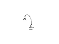 HU-Auslauf 140 mm x 24,1 mm (G 3/4)