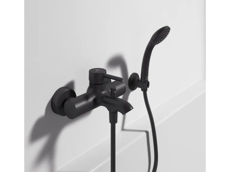 Ideal Standard Badearmatur Ceraline AP Alpha Silk Black