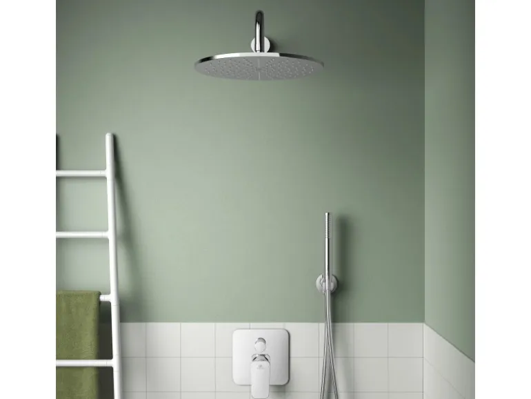 Ideal Standard Badearmatur Ceraplan Chrom Aufputz DVGW