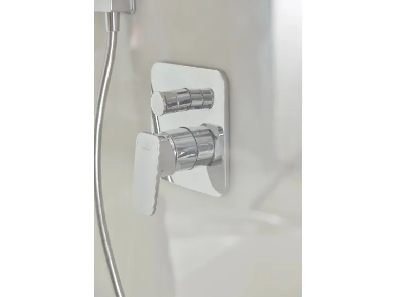 Ideal Standard Badearmatur Ceraplan Chrom Aufputz DVGW