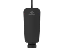 Ideal Standard Bidetarmatur Ceraplan mit Ablaufgarnitur Schwarz Matt