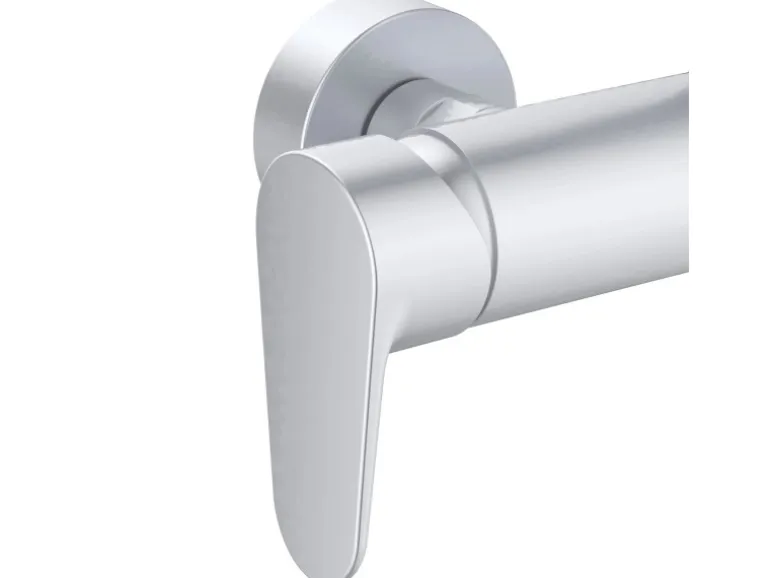 Ideal Standard Duschsystem Einhebel-Armatur mit Regen- und Handbrause Silver