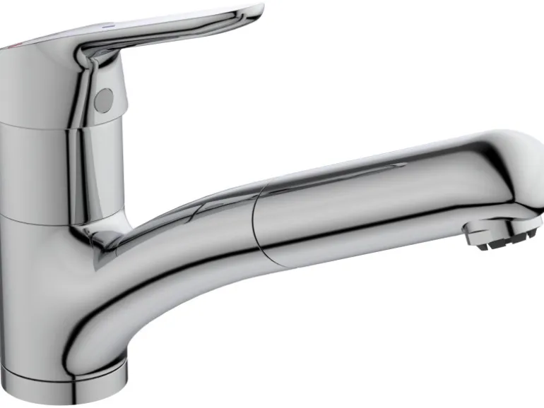 Ideal Standard Küchenarmatur Ceraflex Niederdruck herauszieh.Handbrause Chrom