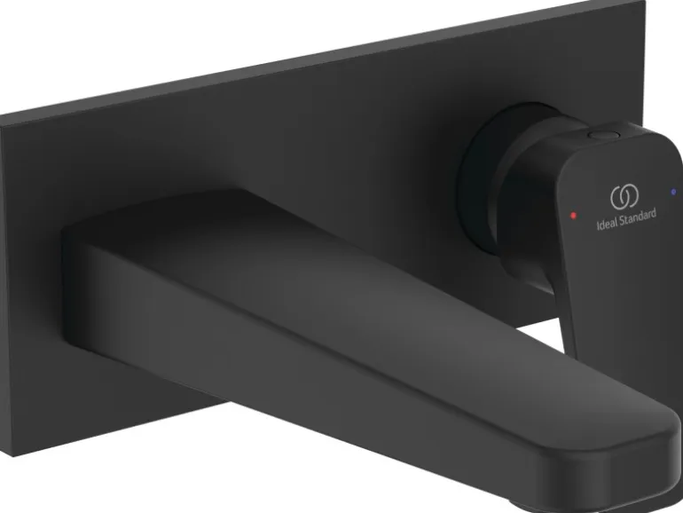 Ideal Standard Wand-Waschtischarmatur Unterputz Ceraplan Schwarz Matt