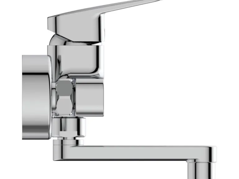 Ideal Standard Wand-Waschtischarmatur Ceraplan Chrom Aufputz