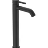 Ideal Standard Waschtischarmatur Ceraline mit Push-Open Silk Black