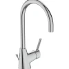Ideal Standard Waschtischarmatur Ceraline mit hohem Auslauf Chrom