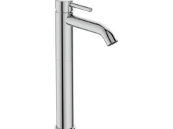 Ideal Standard Waschtischarmatur Ceraline Längerer Sockel + Ablaufgarnitur Chrom