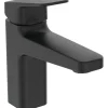 Ideal Standard Waschtischarmatur Ceraplan H90 mit Ablaufgarnitur Schwarz Matt