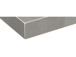 Impuls Küchen Einbauküche IBZ4350LH 225 x 241 cm Beton-Optik  ohne E-Geräte