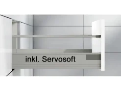 Impuls Küchen Einbauküche IBZ4350HL 225 x 241 cm Beton-Optik ohne E-Geräte