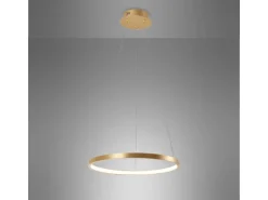 Just Light Pendelleuchte Circle Gold Ø 40 cm