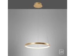 Just Light Pendelleuchte Circle Gold Ø 40 cm