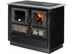 Justus Küchenofen Rustico 90 2.0 Stahl Schwarz 7 kW