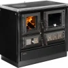 Justus Küchenofen Rustico 90 2.0 Stahl Schwarz 7 kW