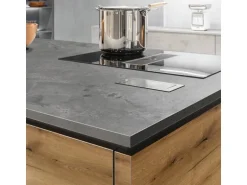 Kaindl Arbeitsplatte Atlantic Stone Graphite 63,5 cm x 3,8 cm Meterware